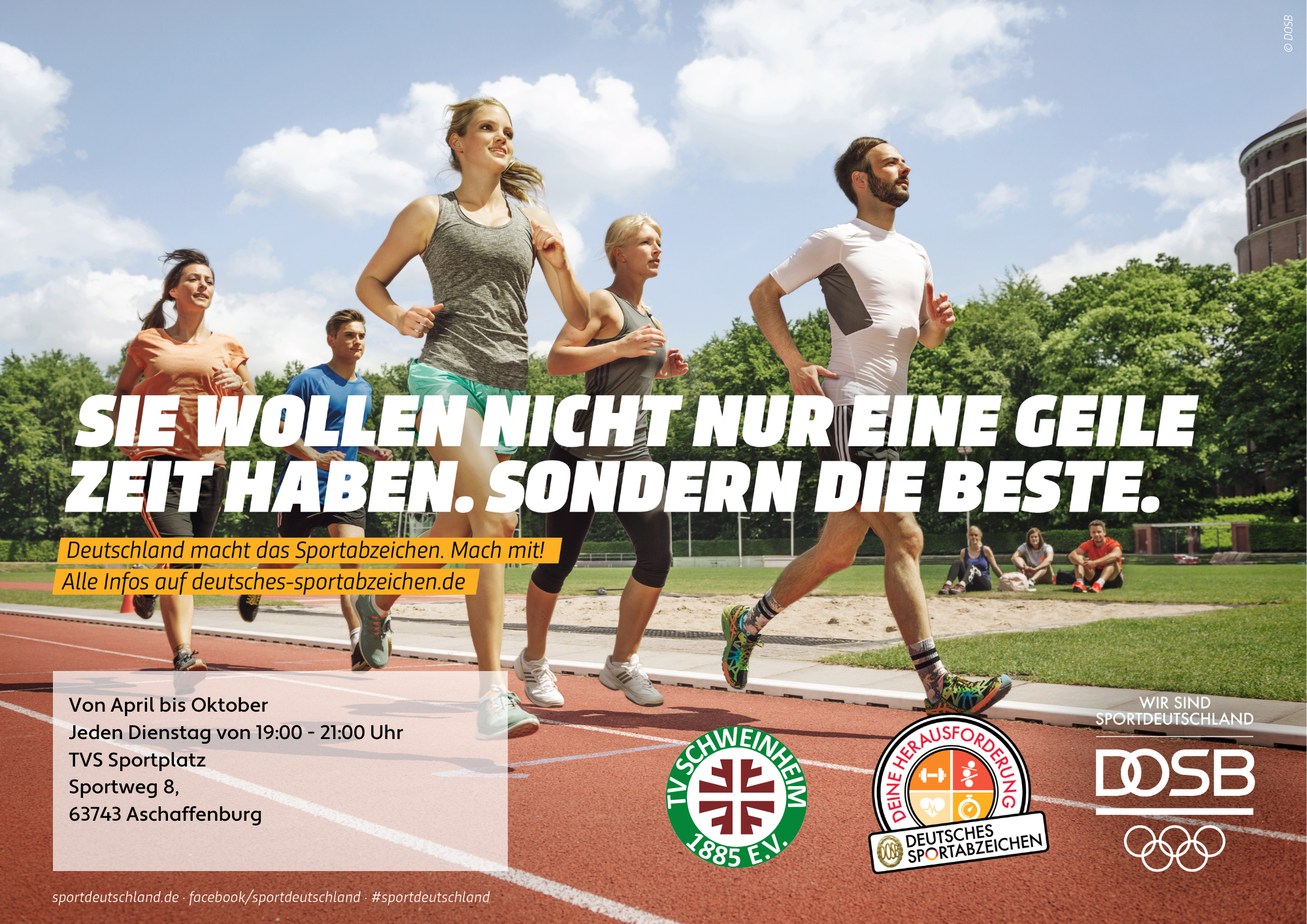 SD-Motiv · Deutsches Sportabzeichen · Laufen