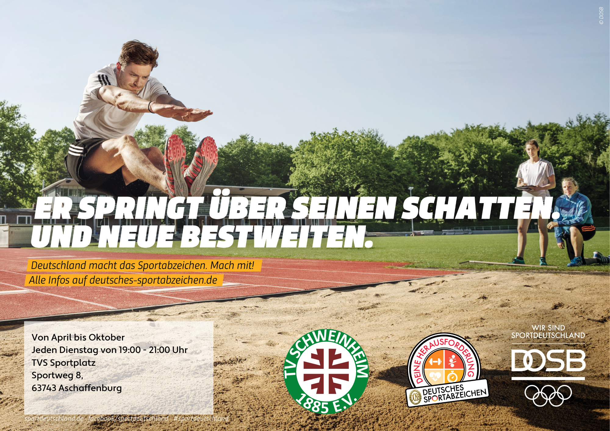 SD-Motiv · Deutsches Sportabzeichen · Weitsprung